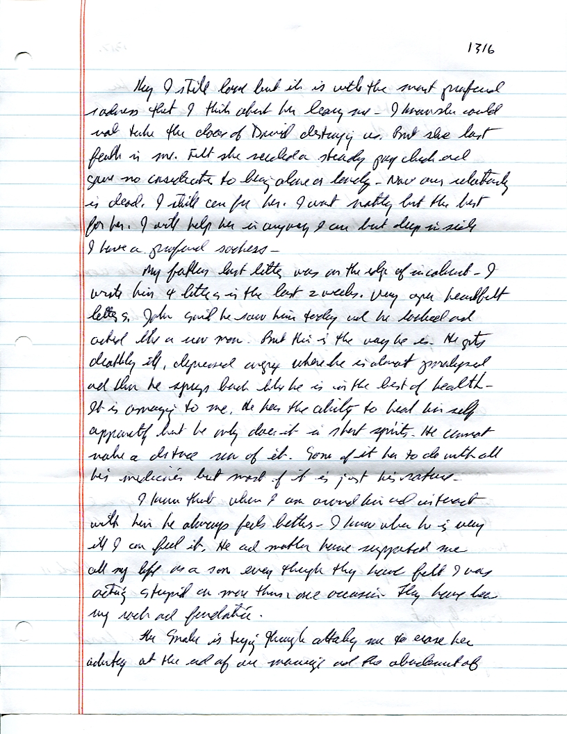 Dr John WorldPeace 2008 Prison Journal